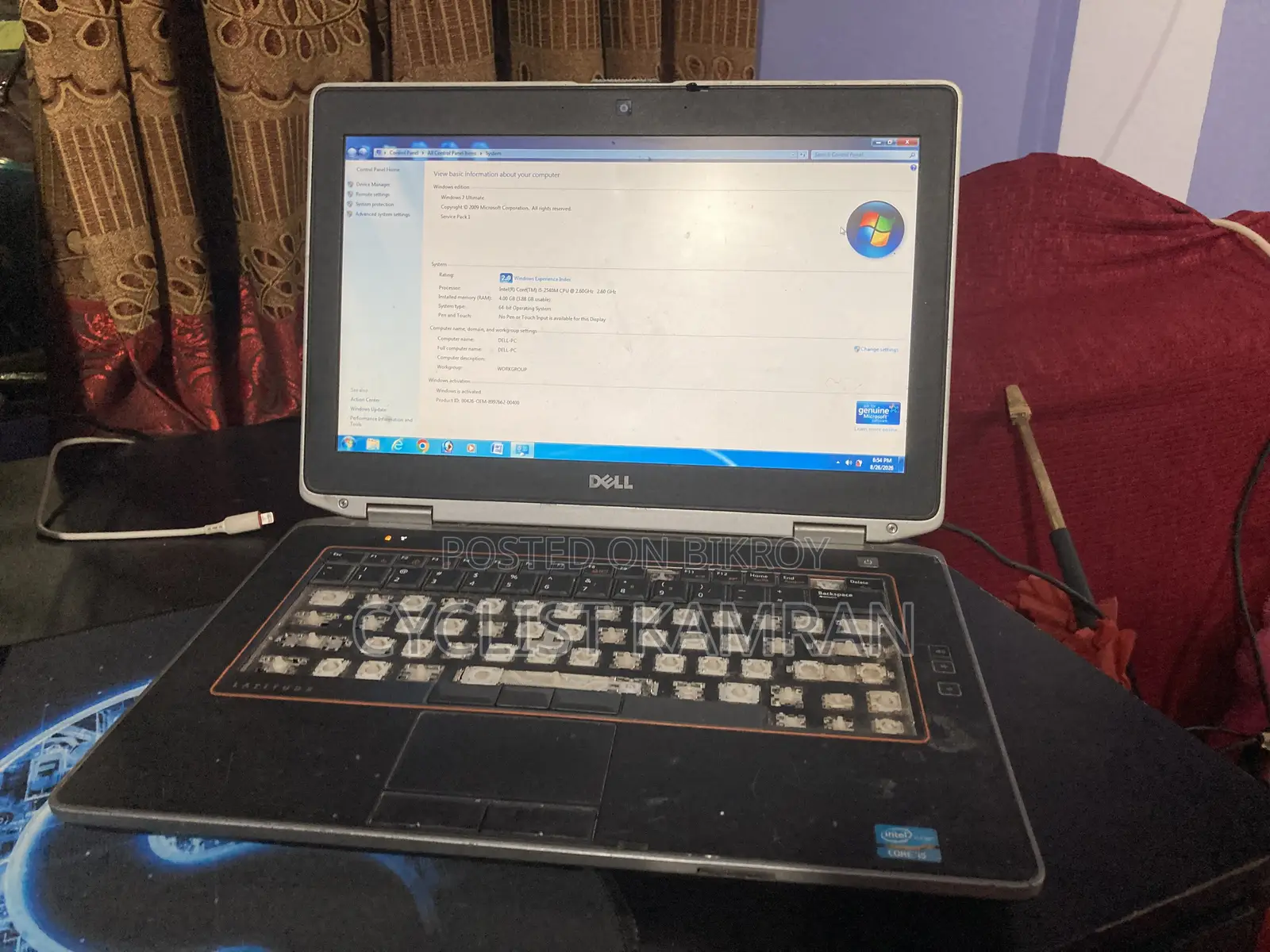 Laptop Dell Latitude E6420 4GB Intel Core i5 HDD 1T