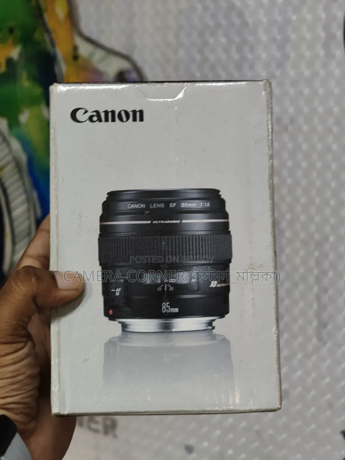 Canon 85mm Lens F1.8