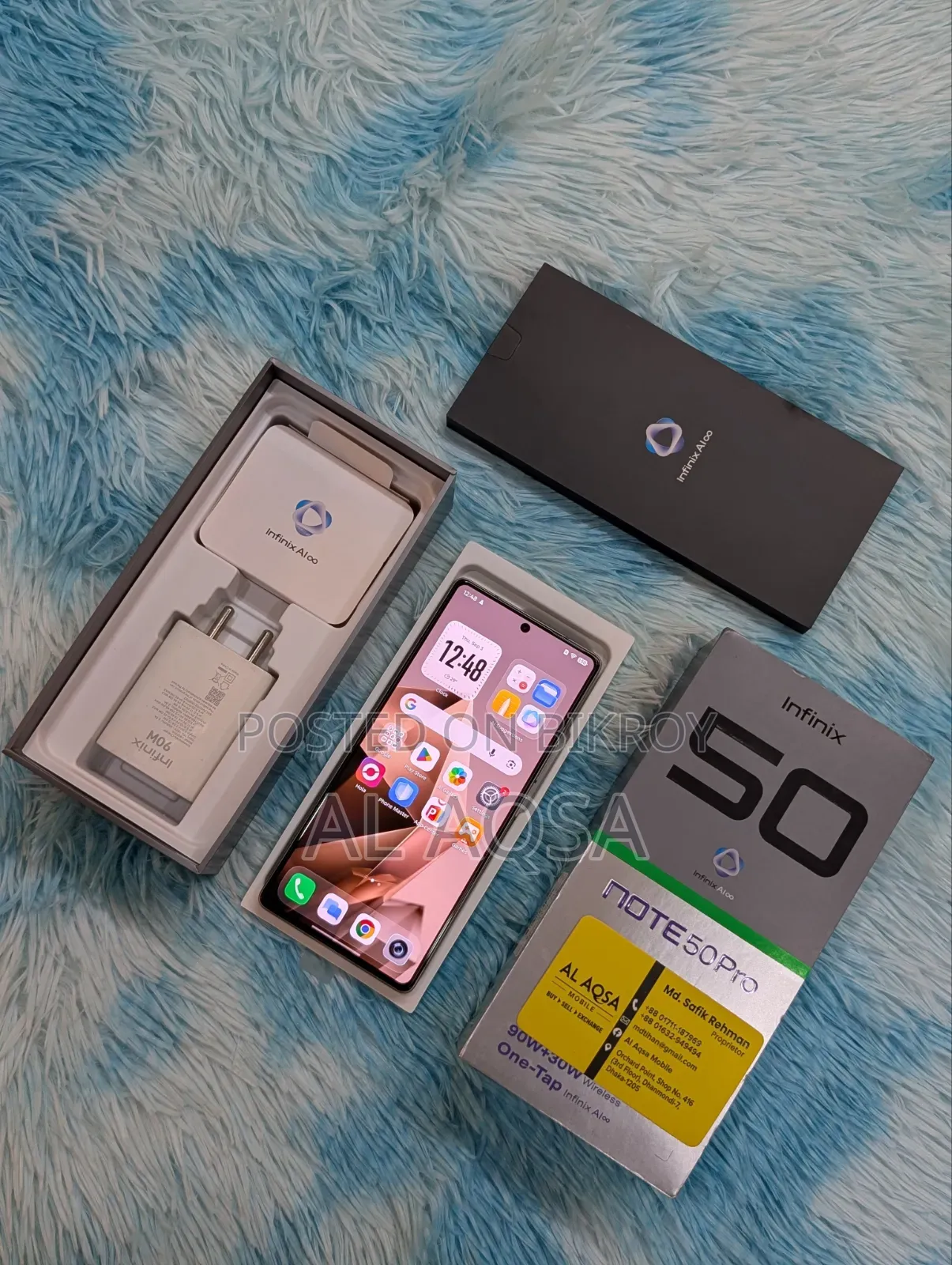 Infinix Note 50 Pro 256 GB Gray