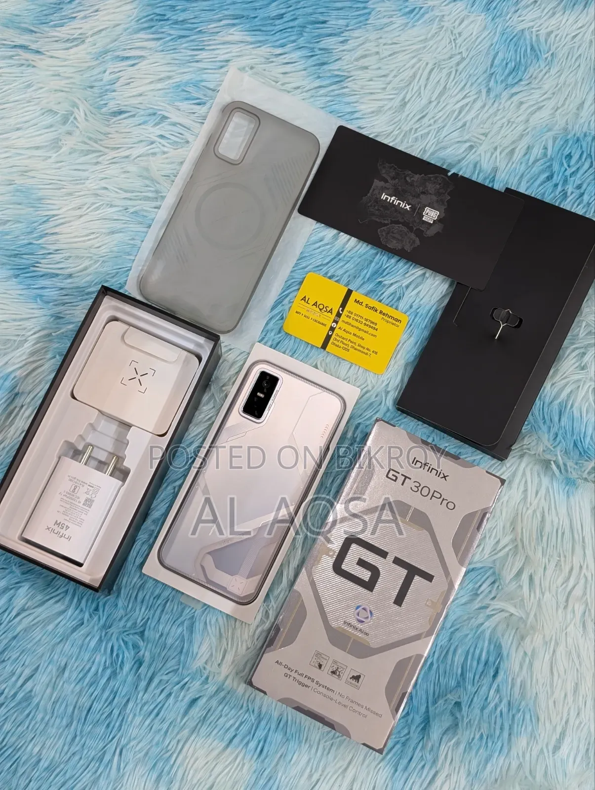 Infinix GT 30 Pro 256 GB Silver