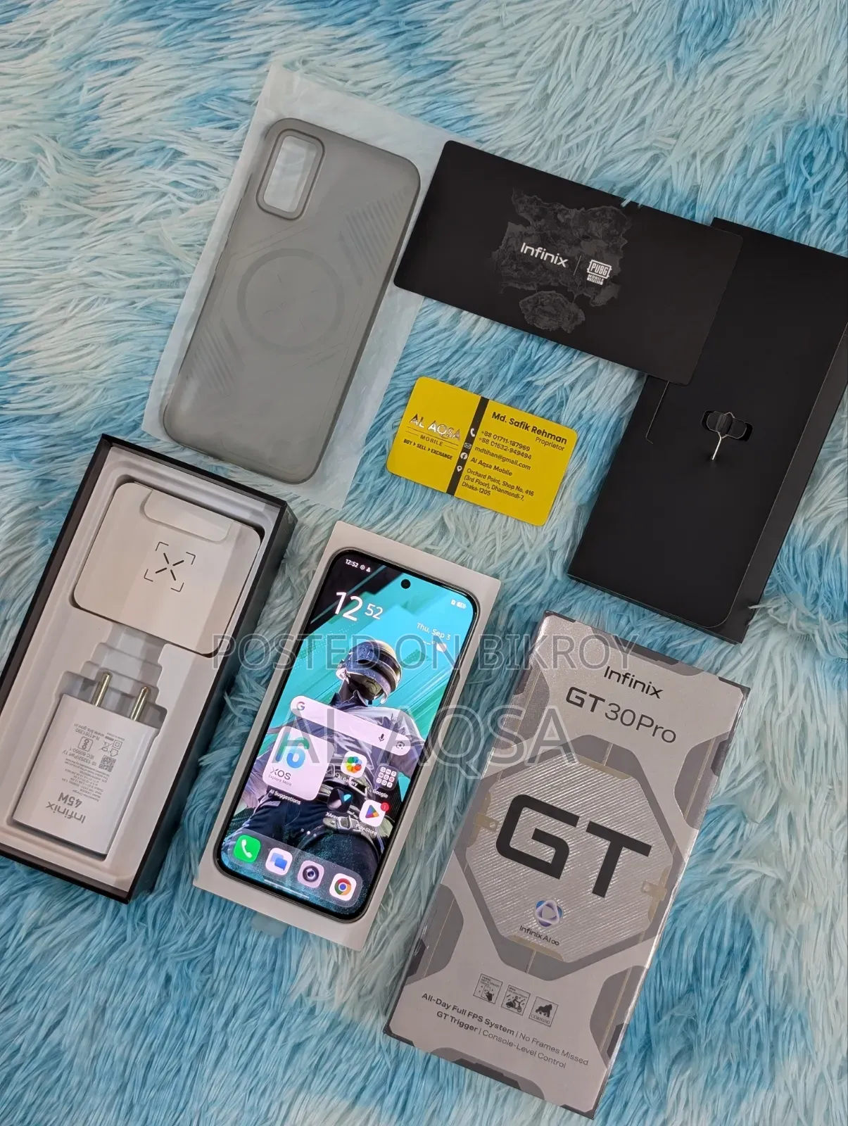 Infinix GT 30 Pro 256 GB Silver