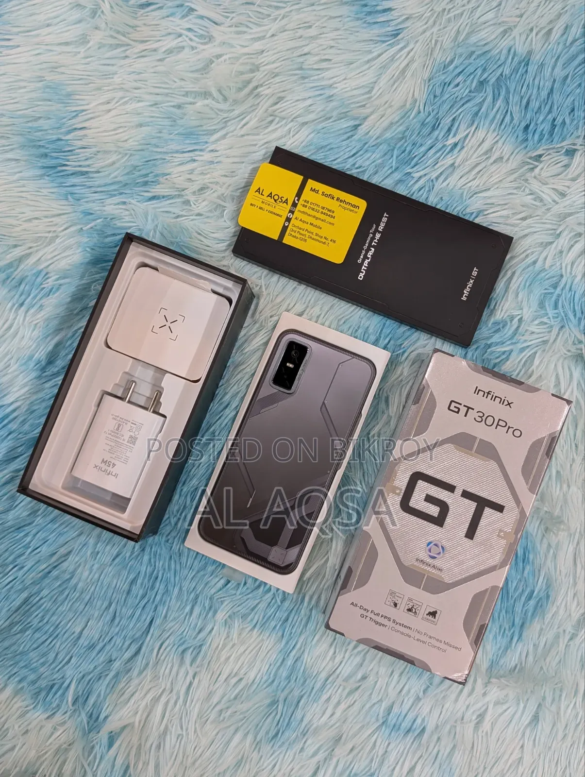 Infinix GT 30 Pro 256 GB Black