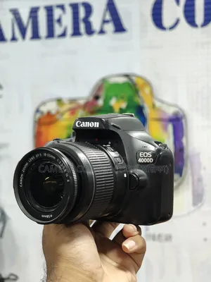 Canon 4000d+18-55mm Lens