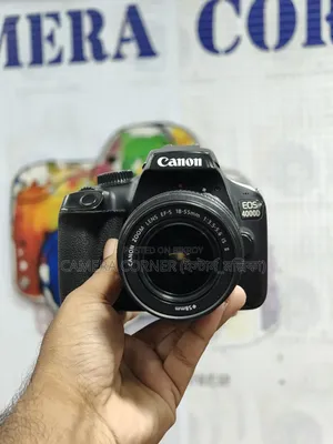 Canon 4000d+18-55mm Lens