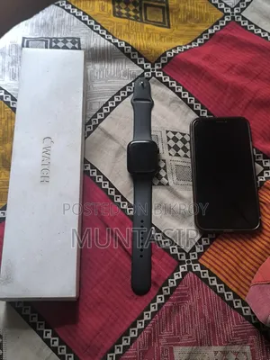 Apple iPhone X 64 GB Pink + Apple Watch 7