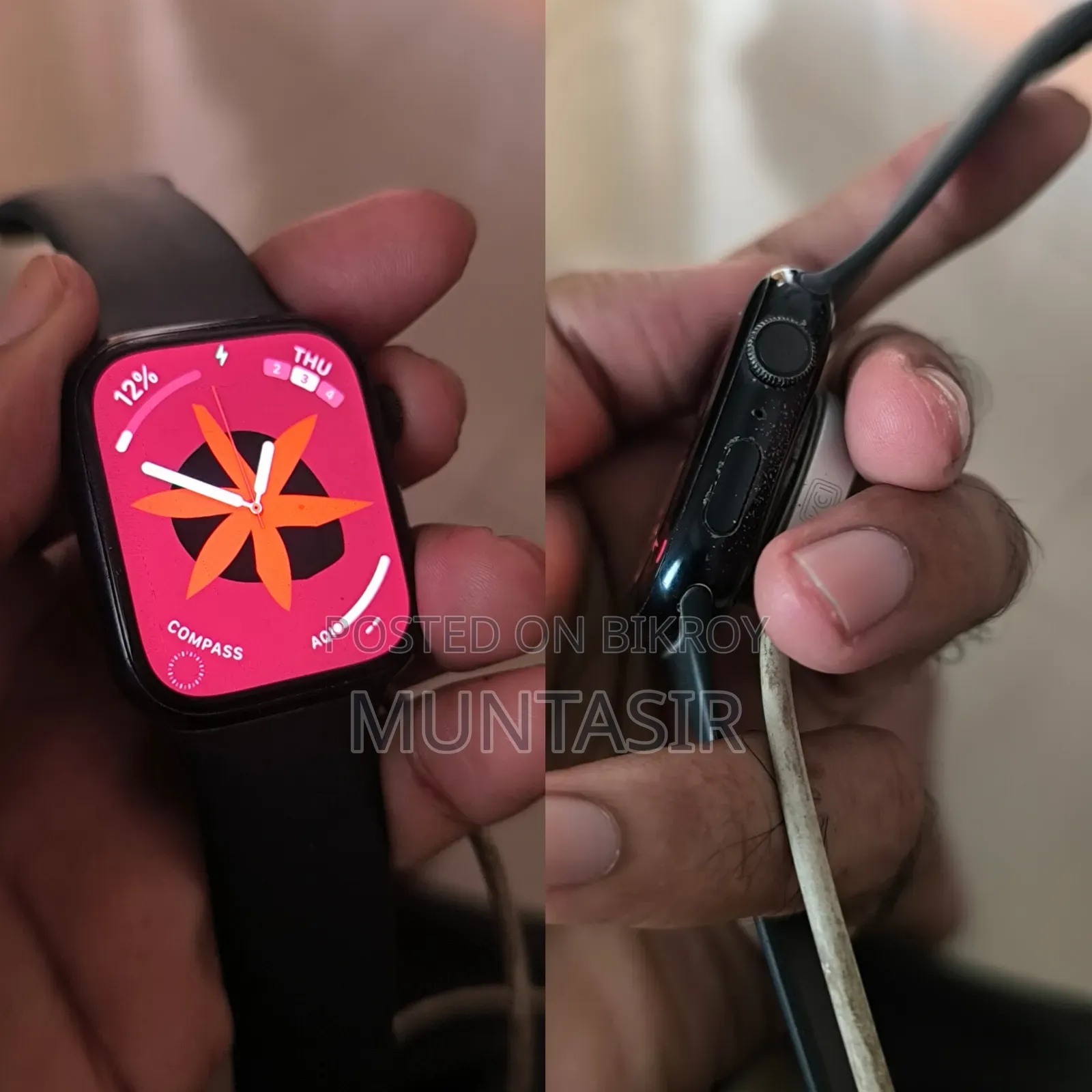 Apple iPhone X 64 GB Pink + Apple Watch 7