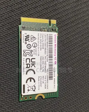 256GB M.2 2242 NVMe PCIe Gen3 SSD