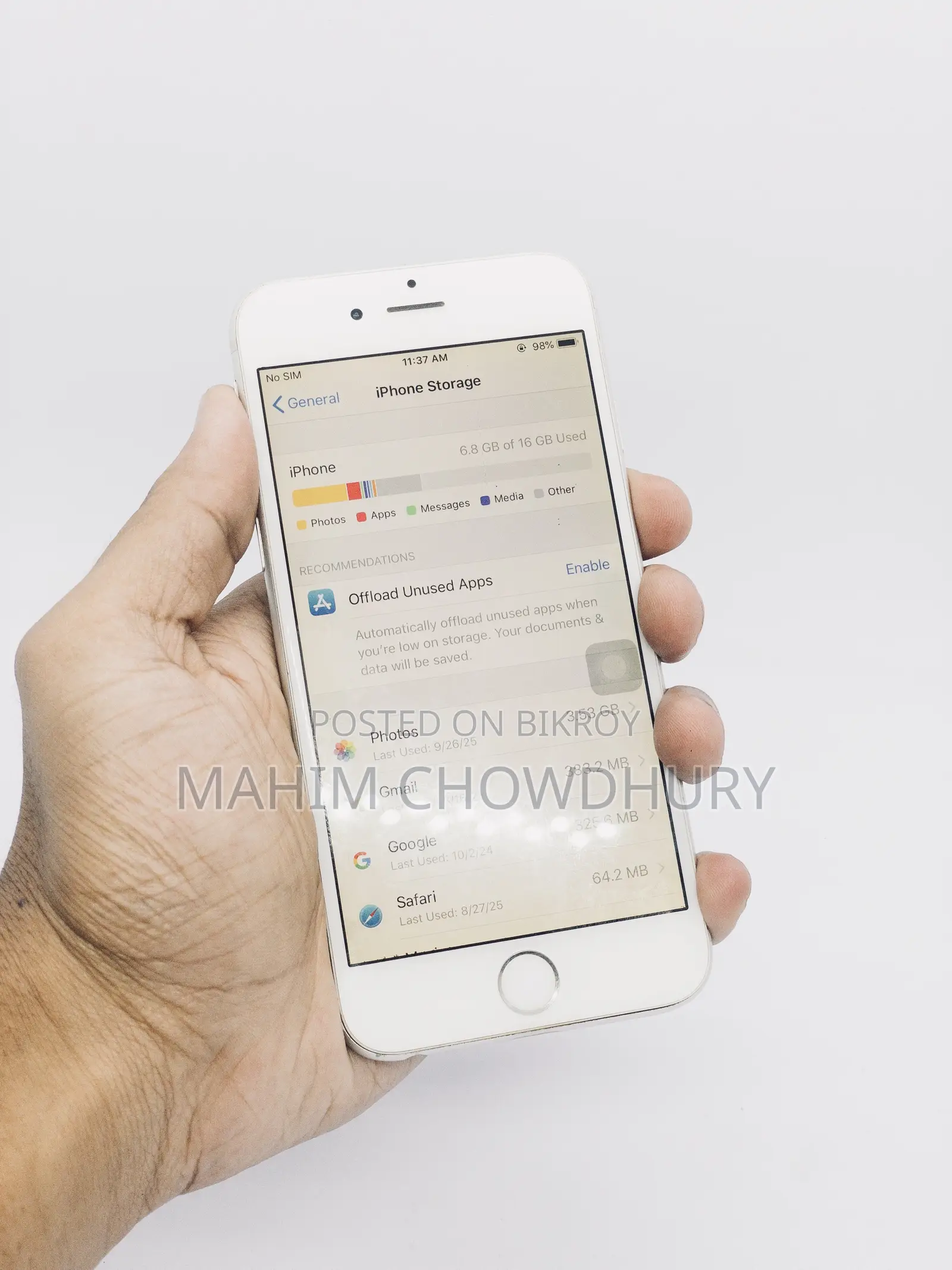 Apple iPhone 6 16 GB Gold