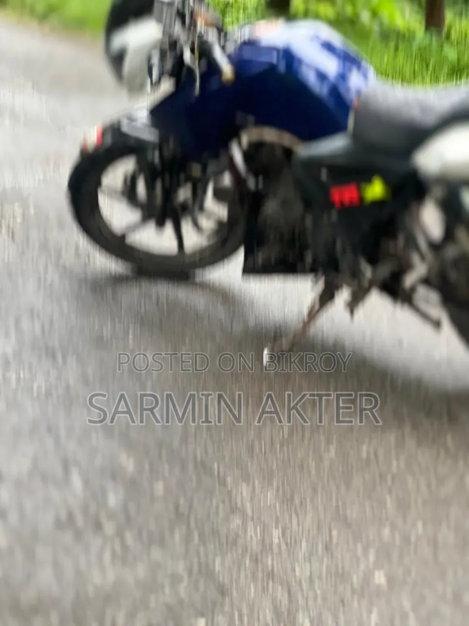 TVS Apache RTR 160 2V 2018 Blue