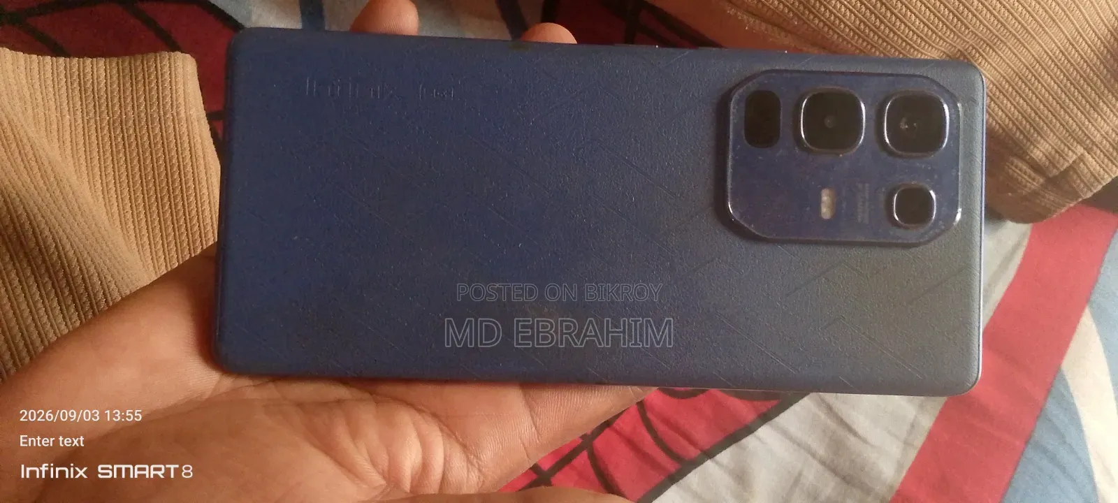 New Infinix Note 50s 256 GB Blue