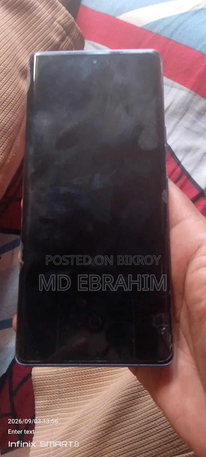 New Infinix Note 50s 256 GB Blue