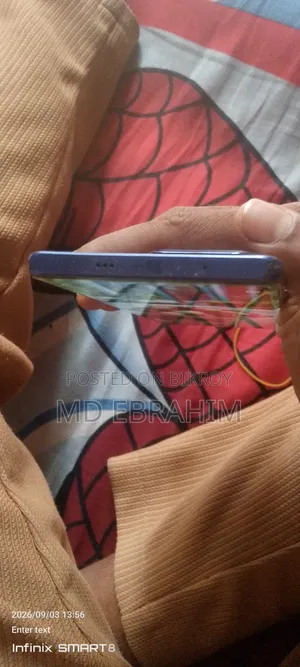 New Infinix Note 50s 256 GB Blue