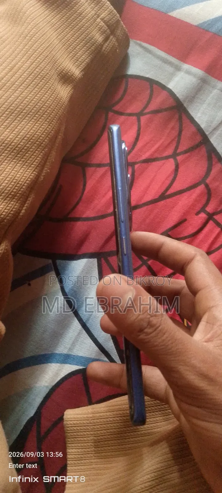 New Infinix Note 50s 256 GB Blue