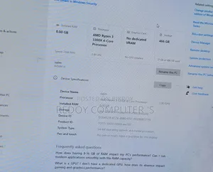 Desktop Computer 4GB AMD HDD 500GB