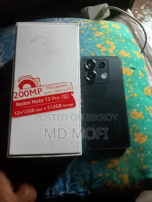 Xiaomi Redmi Note 13 Pro 5G 512 GB Black
