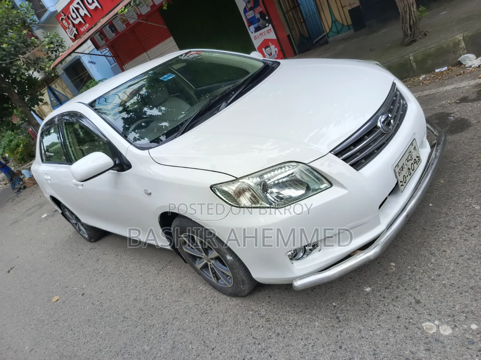 Toyota Axio 1.5 X Two-Wheel Drive 2010 White