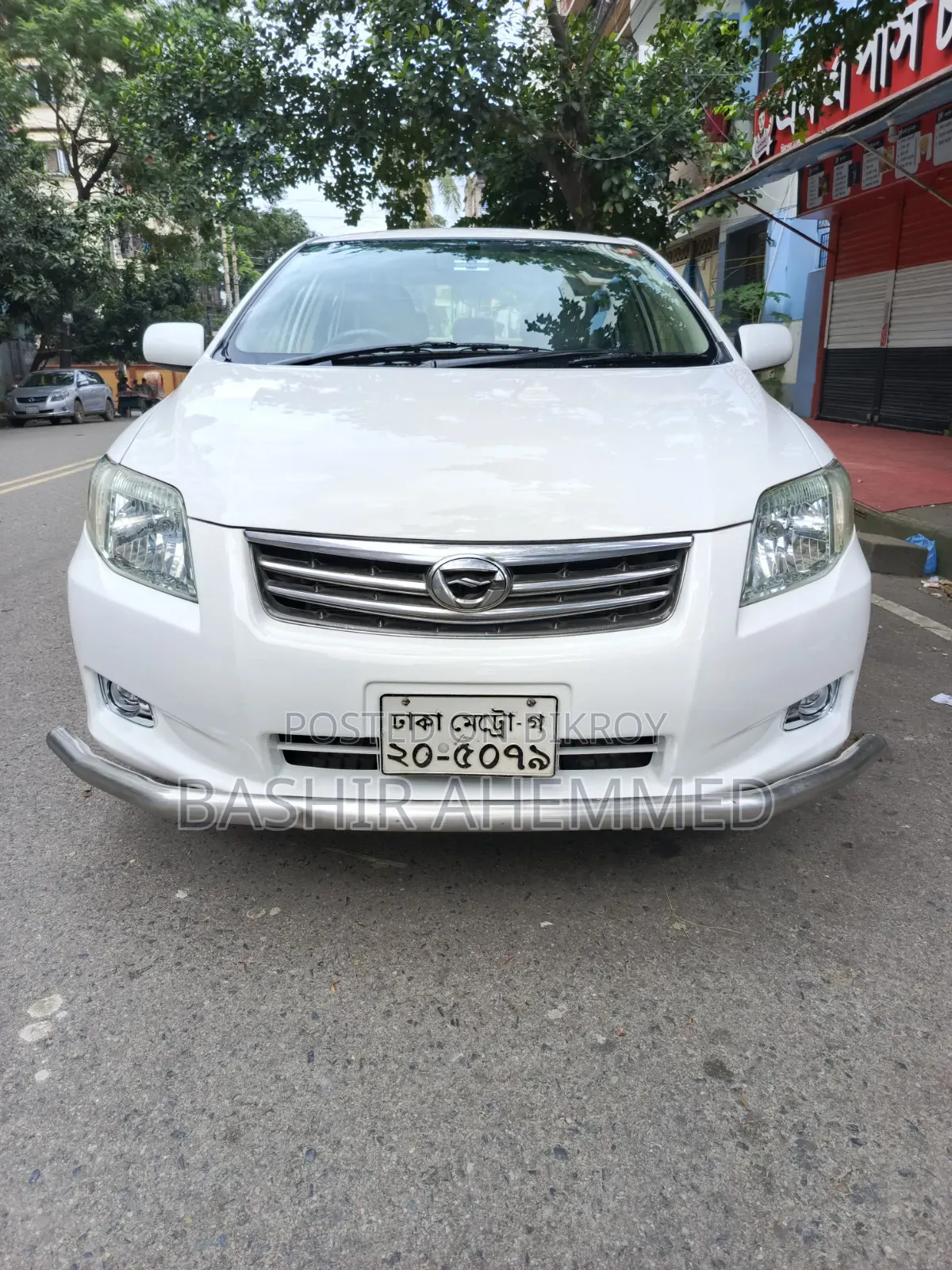 Toyota Axio 1.5 X Two-Wheel Drive 2010 White