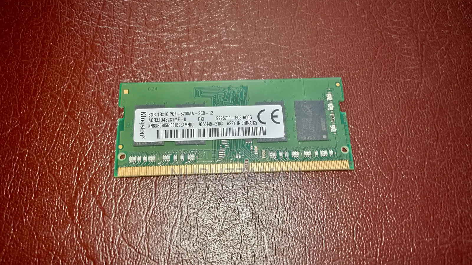 RAM 8GB 3200 MHZ So-Dimm RAM