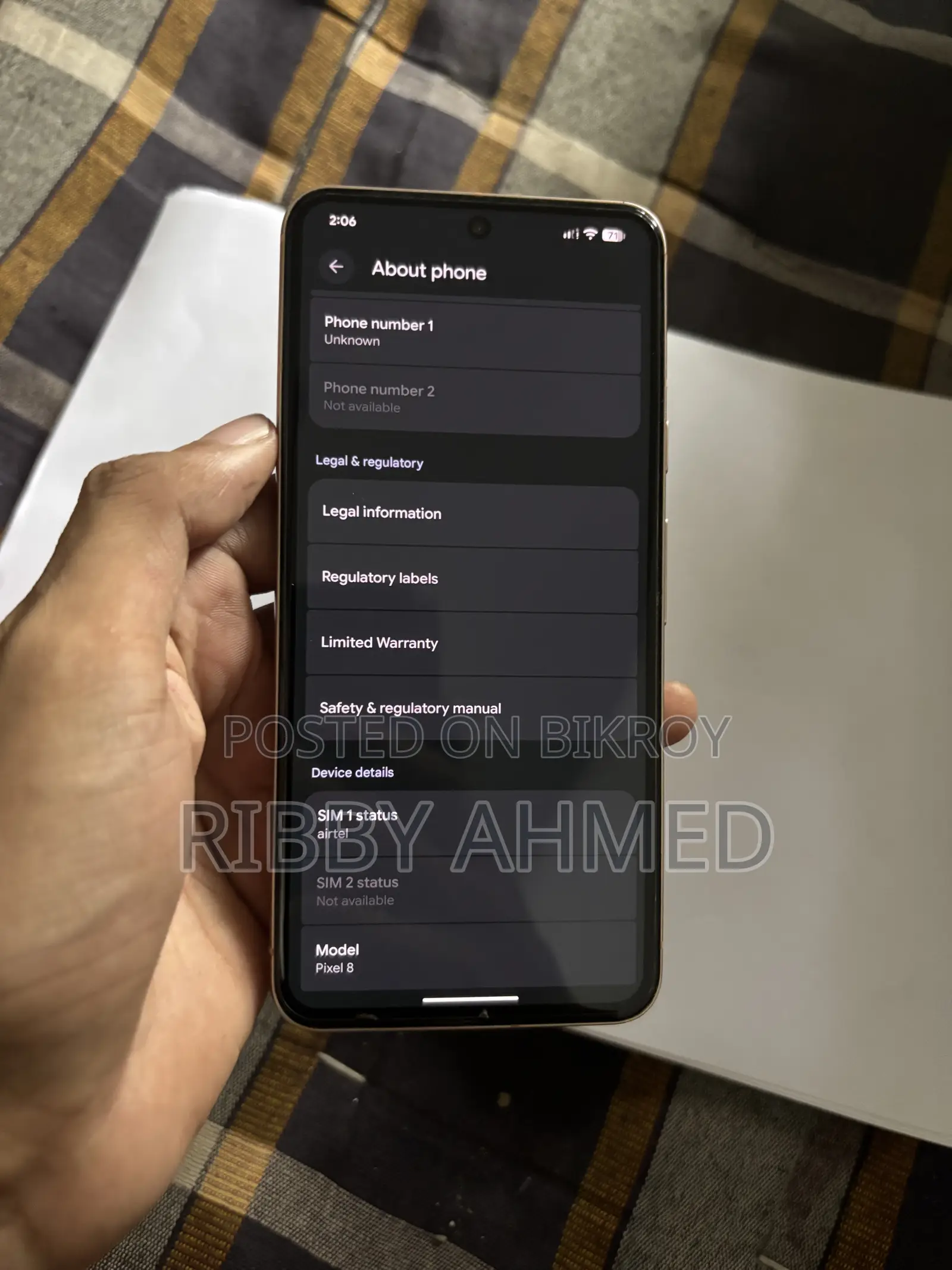 Google Pixel 8 128 GB Pink