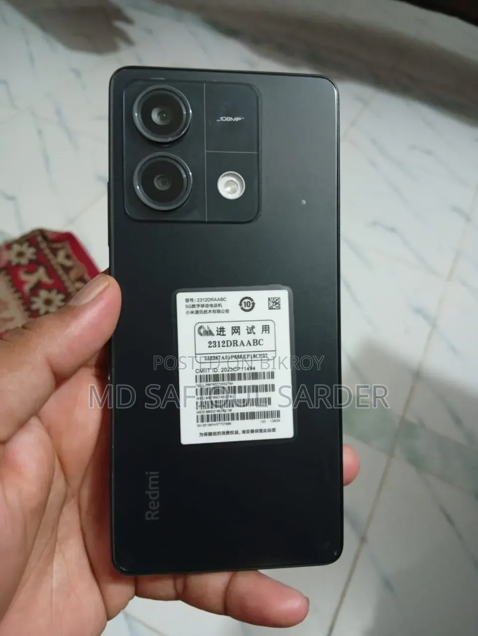 Xiaomi Redmi Note 13 128 GB Black