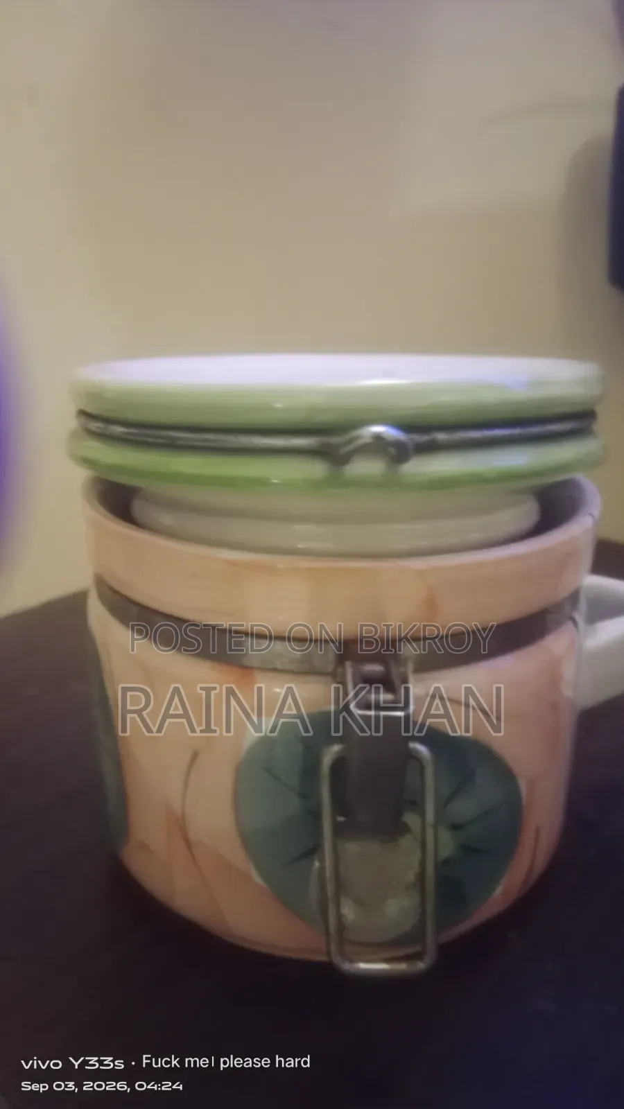 Ceramic Pot From London