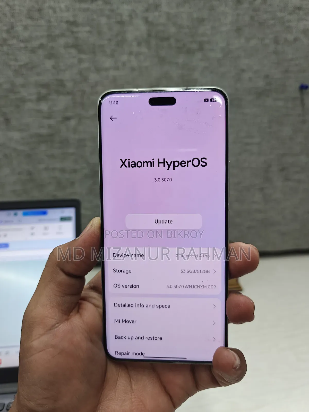 Xiaomi Civi 4 Pro 512 GB Green