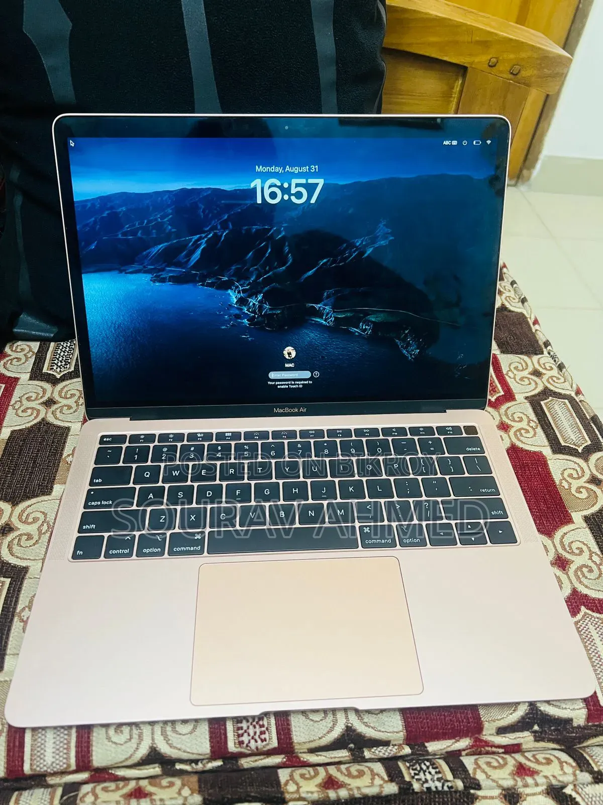 Laptop Apple MacBook Air 8GB Intel Core i5 SSD 256GB