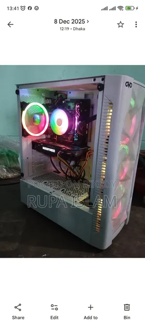 Desktop Computer Asus 8GB Intel Core i5 HDD+SSD 500GB