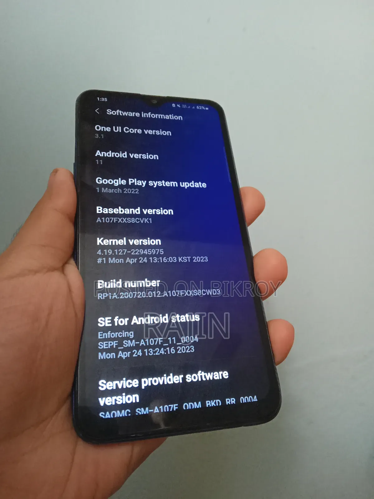 Samsung Galaxy A10s 32 GB Blue