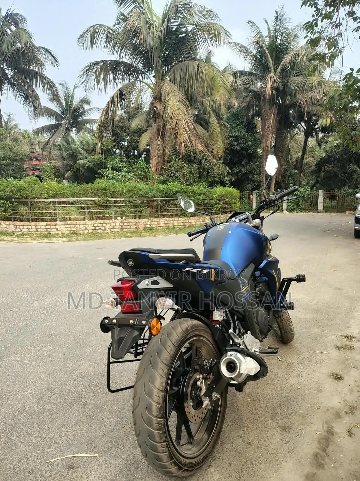 Yamaha FZS V2 2025 Blue
