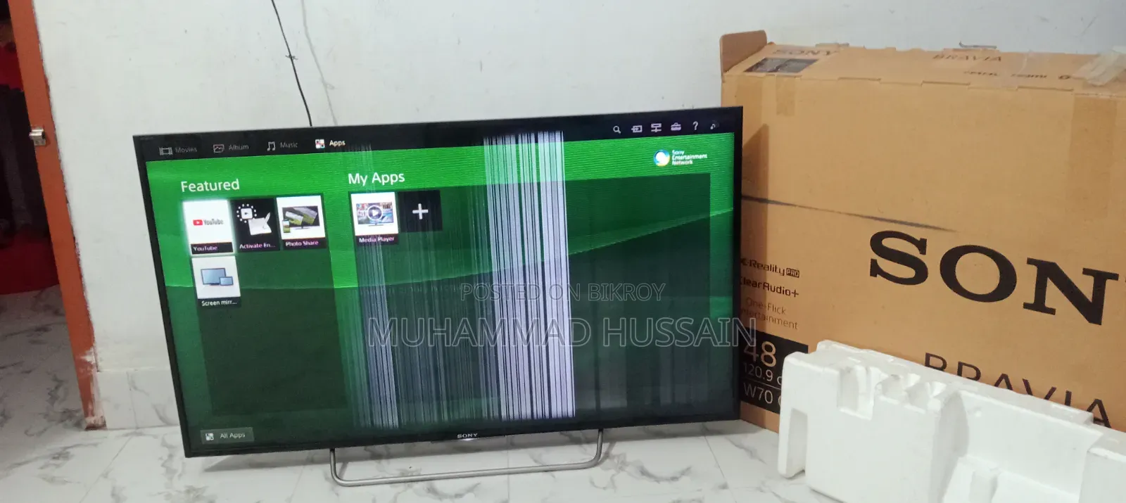 Original Sony 48 TV Display Issue