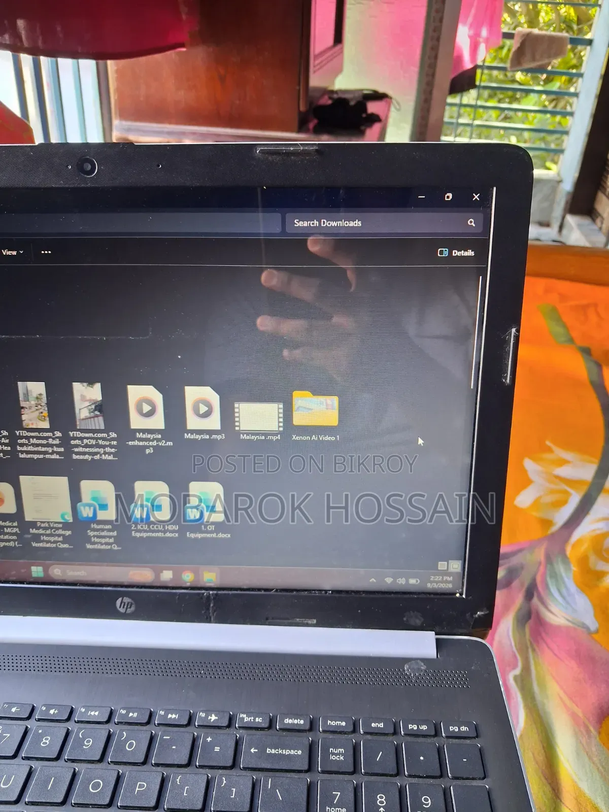 Laptop HP 15 8GB Intel Core i3 SSD 128GB