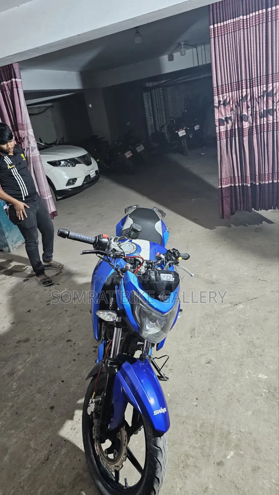 TVS Apache RTR 160 4V 2017 Blue
