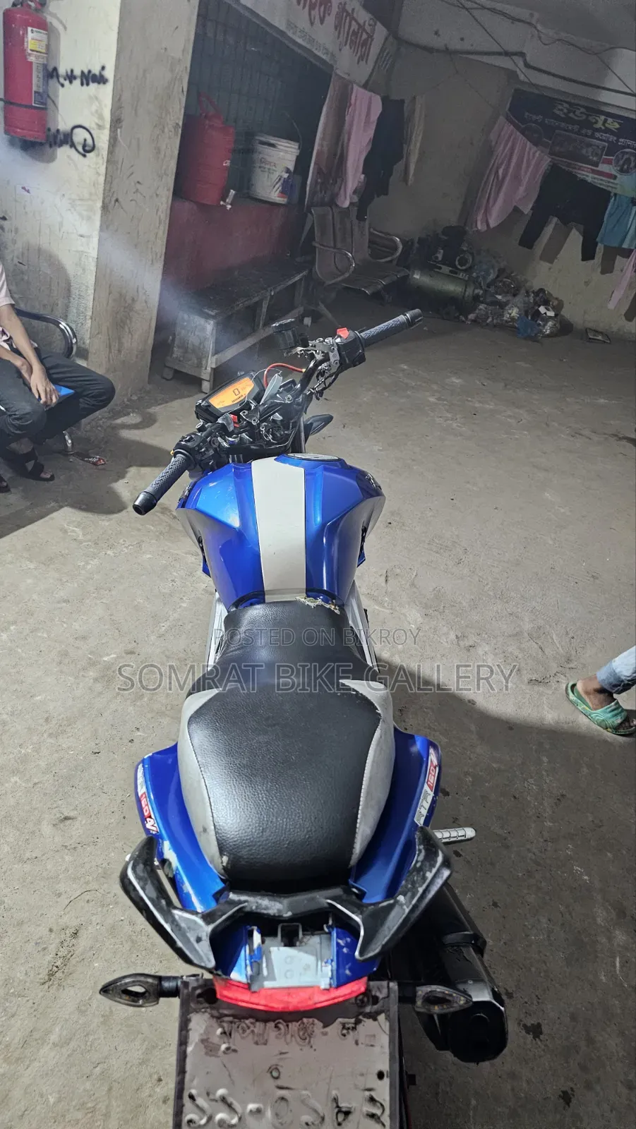 TVS Apache RTR 160 4V 2017 Blue