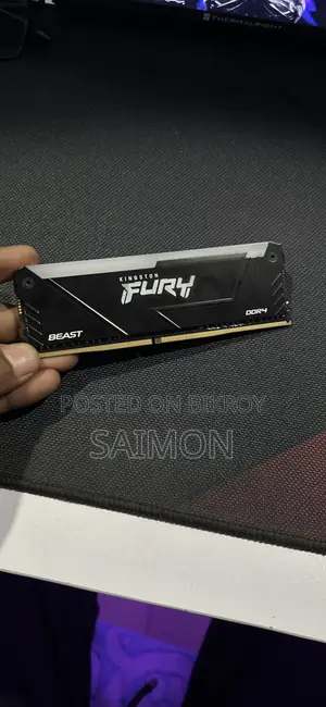 Kingston Fury Beast RGB 16gb (8gb×2) Ddr4 3200mhz Ram