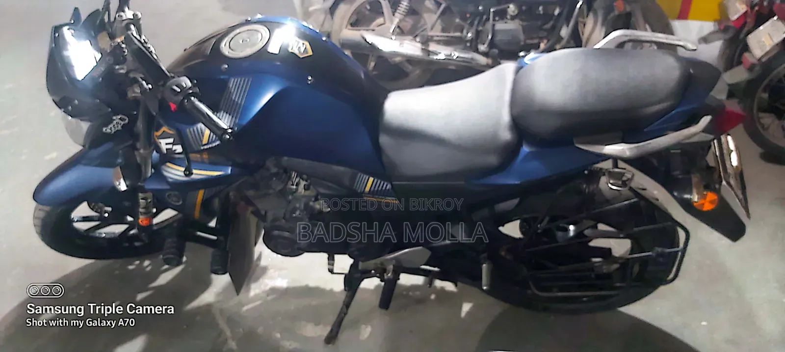 New Yamaha FZS V2 2020 Blue