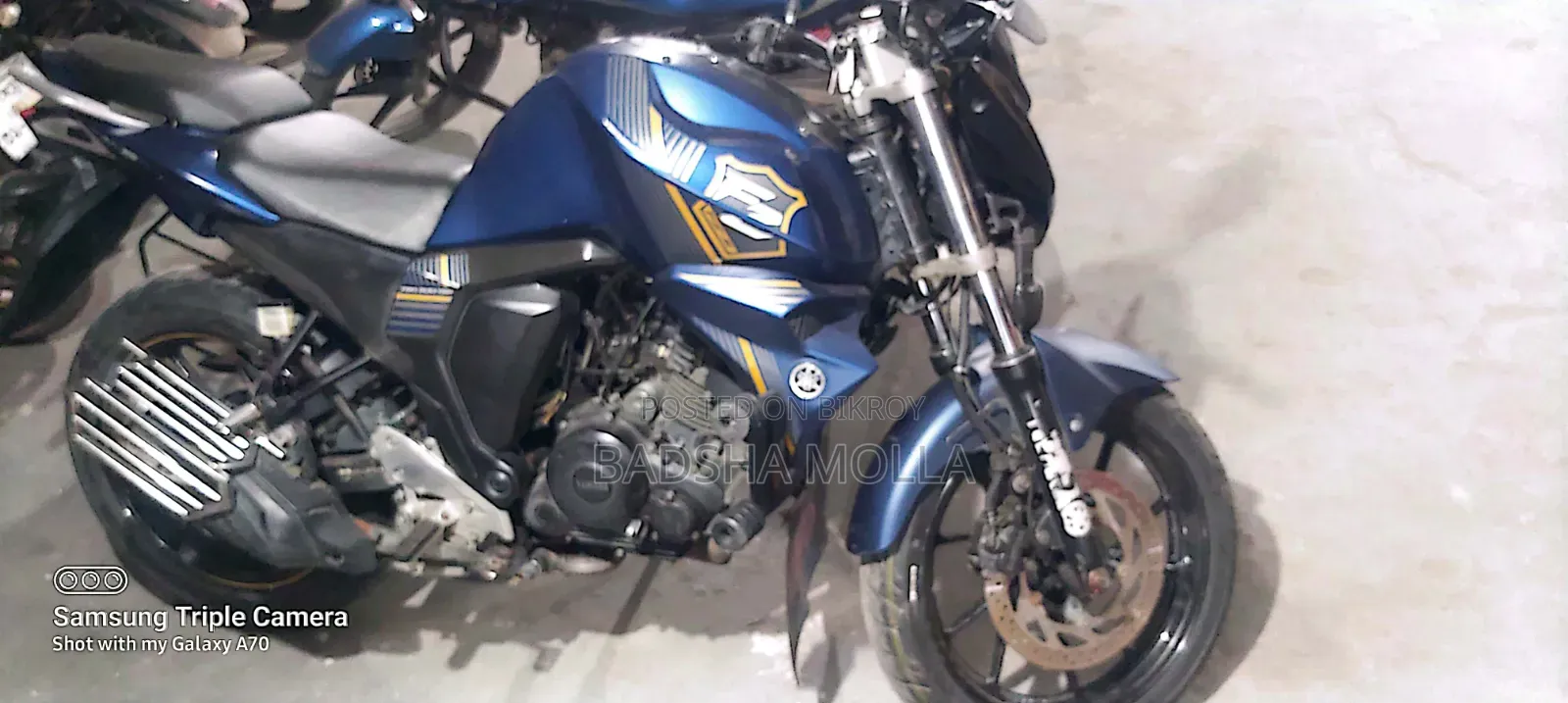 New Yamaha FZS V2 2020 Blue