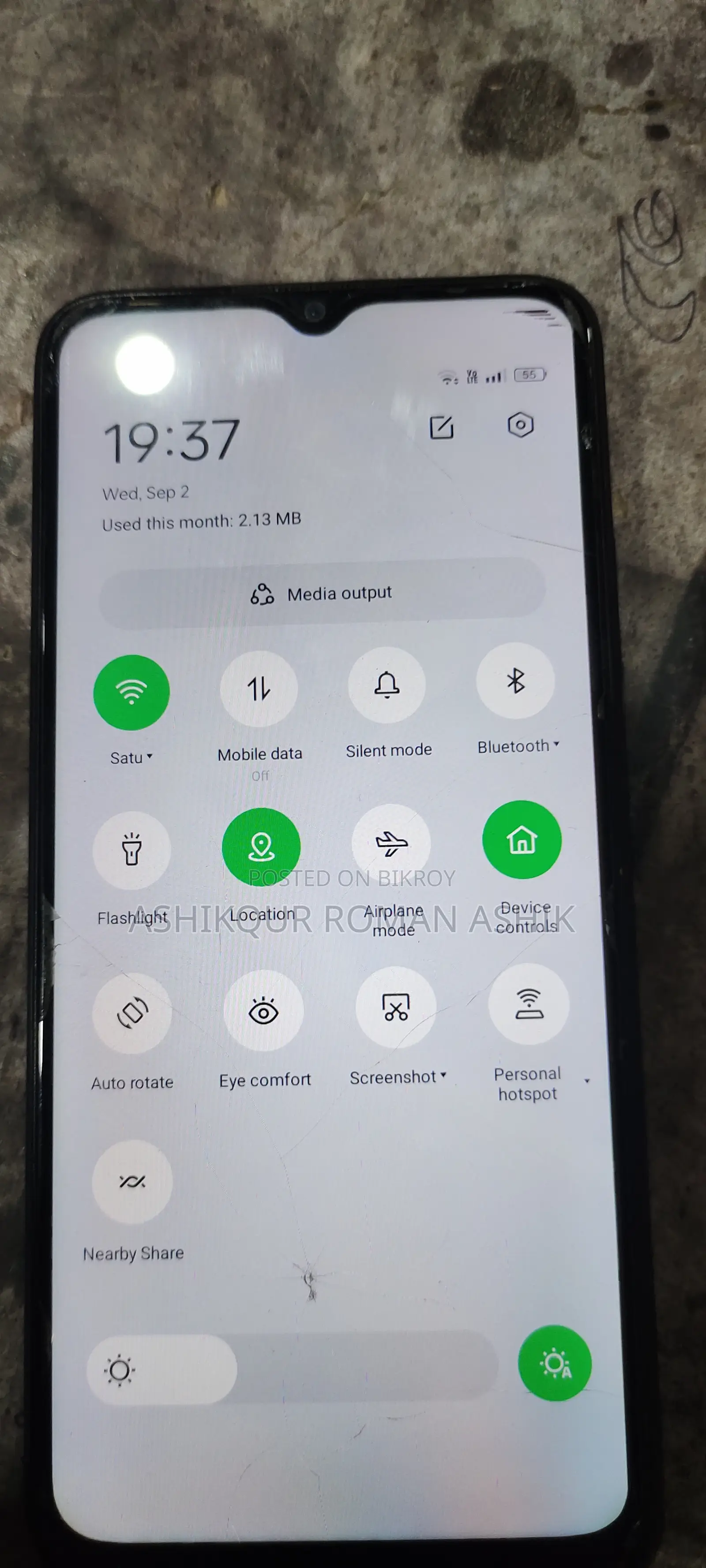 Oppo A17 64 GB Blue