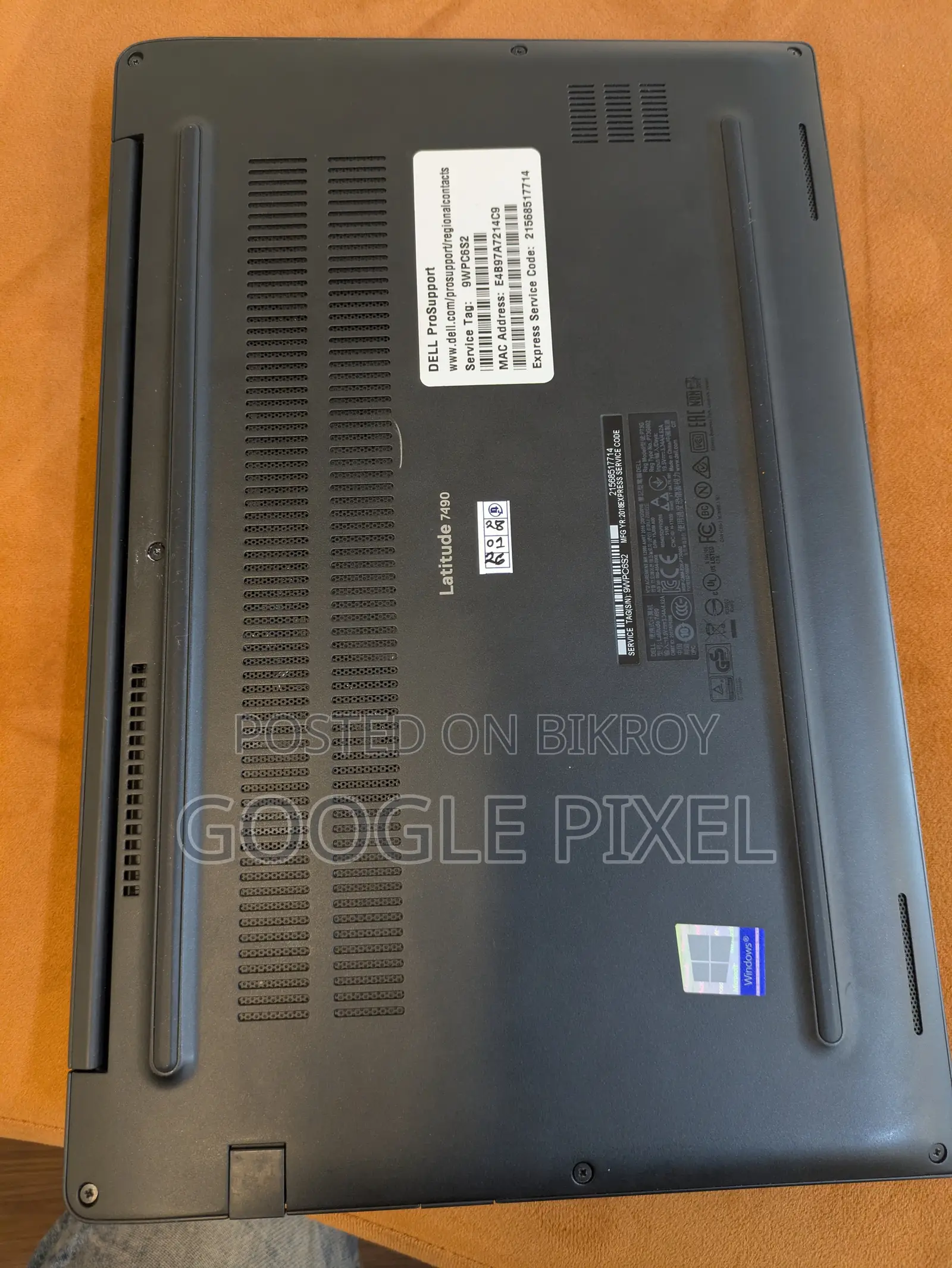 Laptop Dell Latitude 7490 8GB Intel Core I5 SSD 256GB