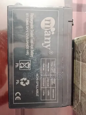Many Battery ১২ ভোল্ট ৯ অ্যাম্পিয়ার