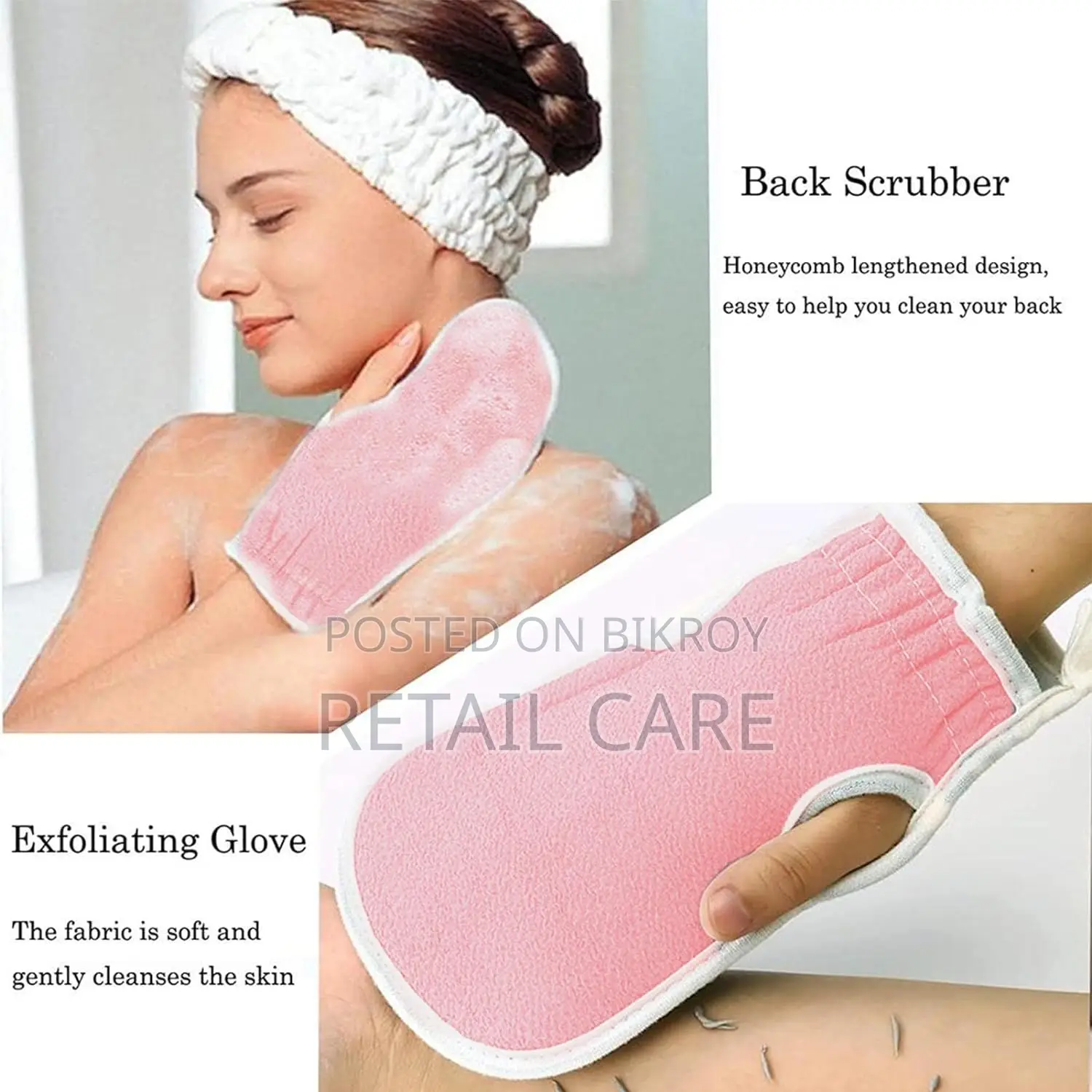4-in-1 Premium Bath Spa Set Deep Cleaning & Exfoliating Body Care Kit