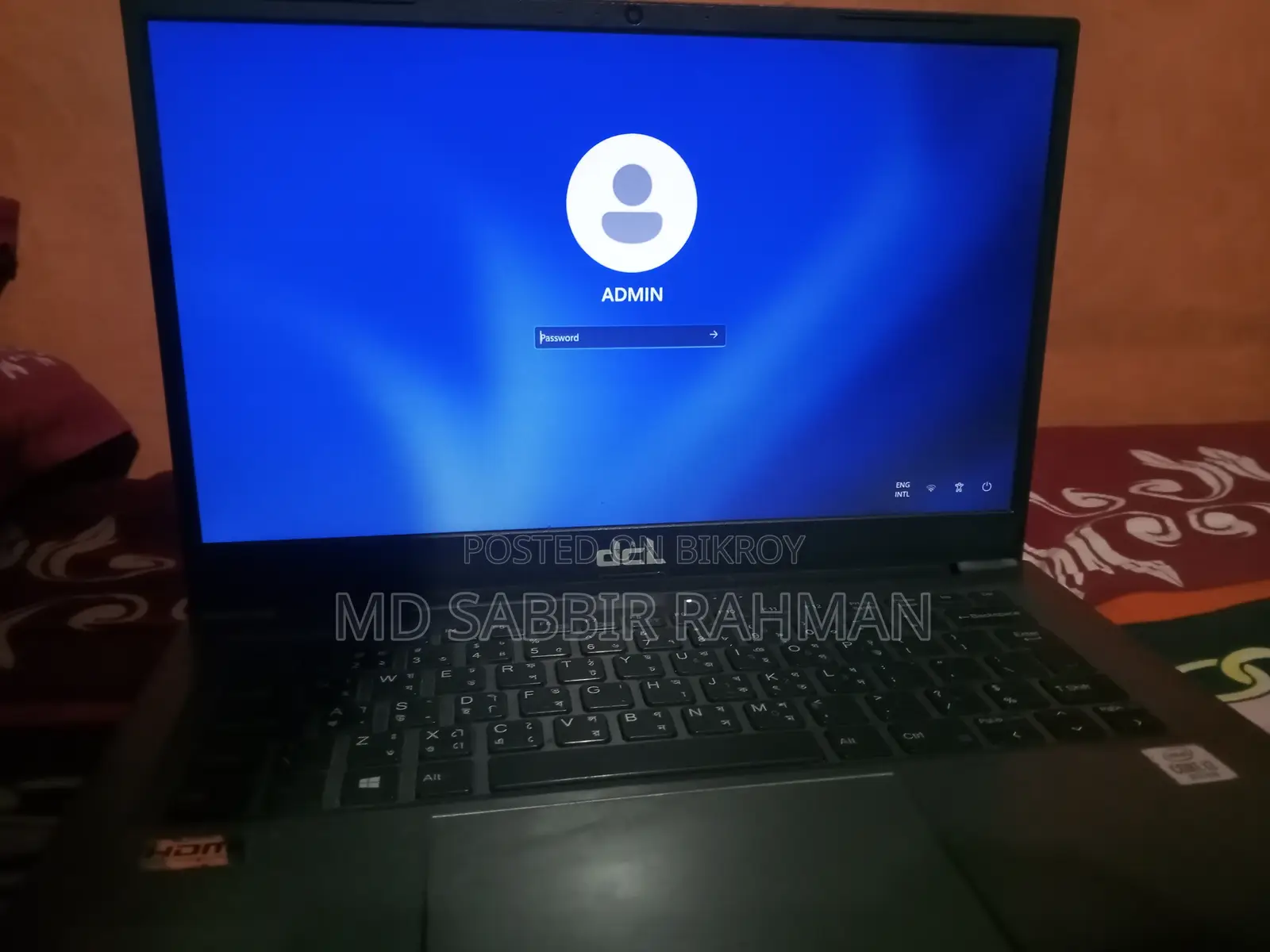 Laptop 8GB Intel Core i3 SSD 512GB