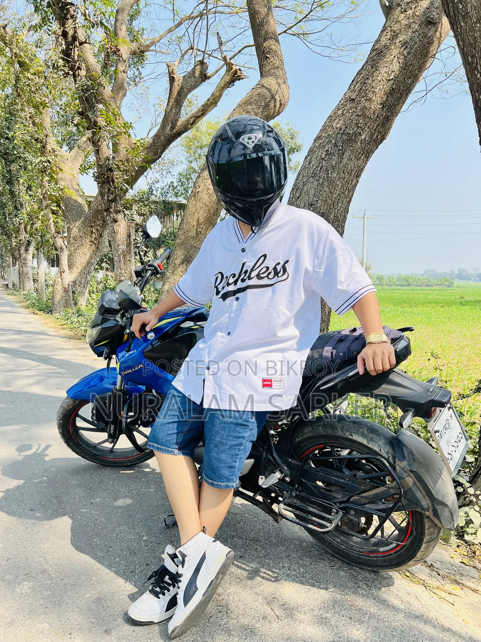 Hero Thriller 160R 2022 Blue