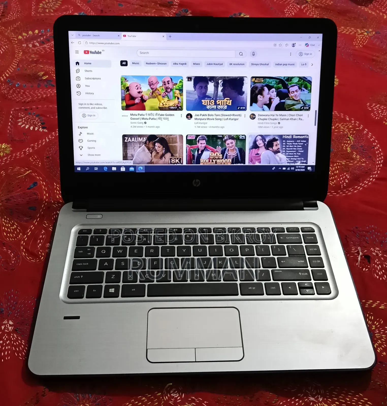 Laptop HP 348 G4 12GB Intel Core i5 HDD 1T