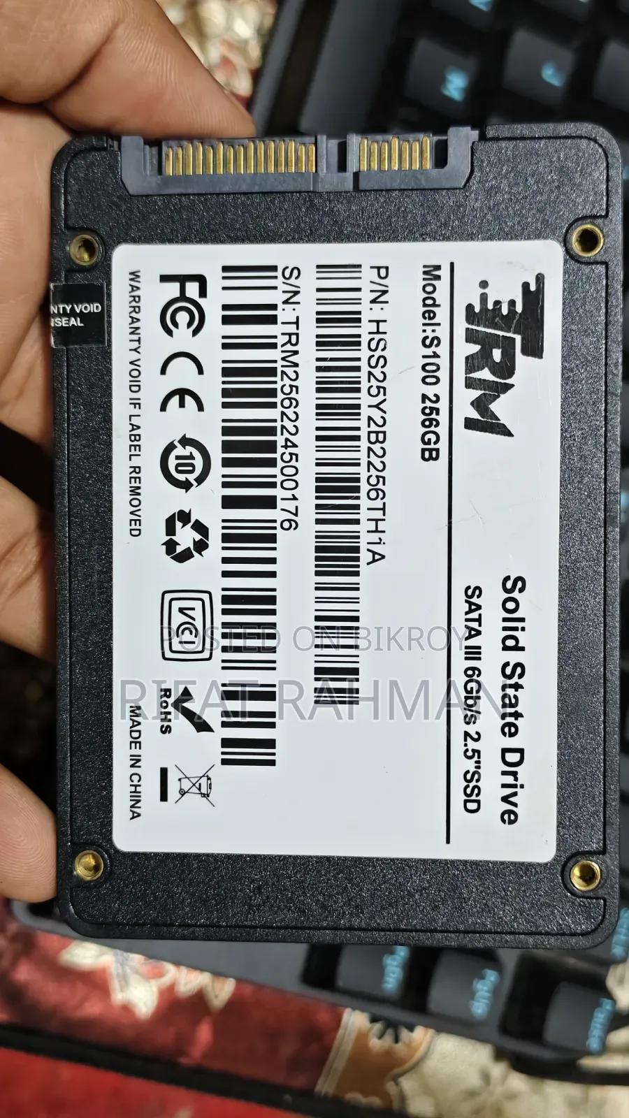 256gb Sata SSD