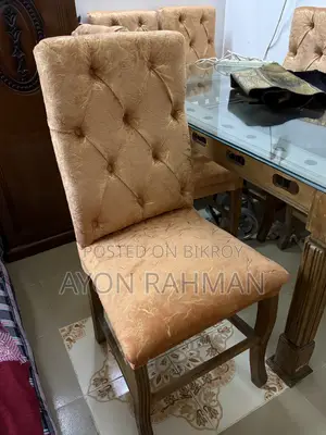 Shegun Kather Dinning Table 6 Chair