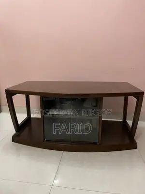 TV Table With Cabinet