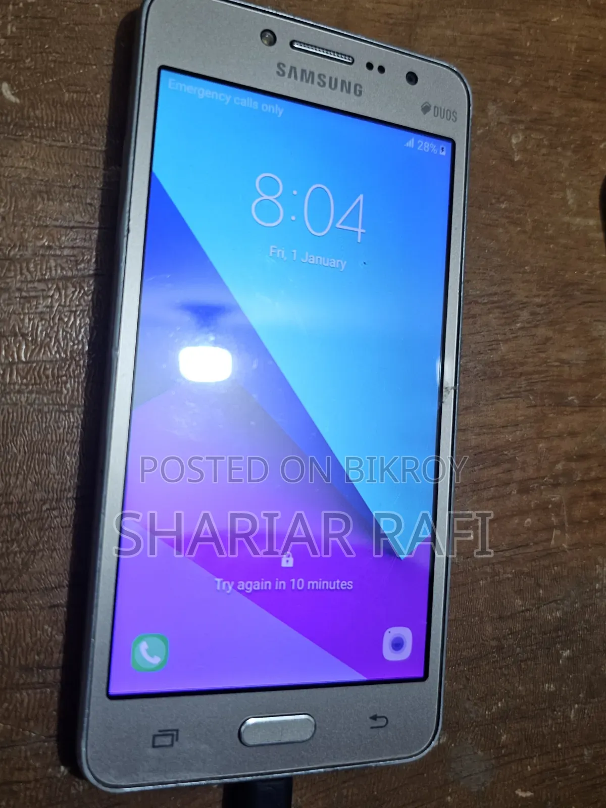 Samsung Galaxy J2 Prime 8 GB Rose Gold
