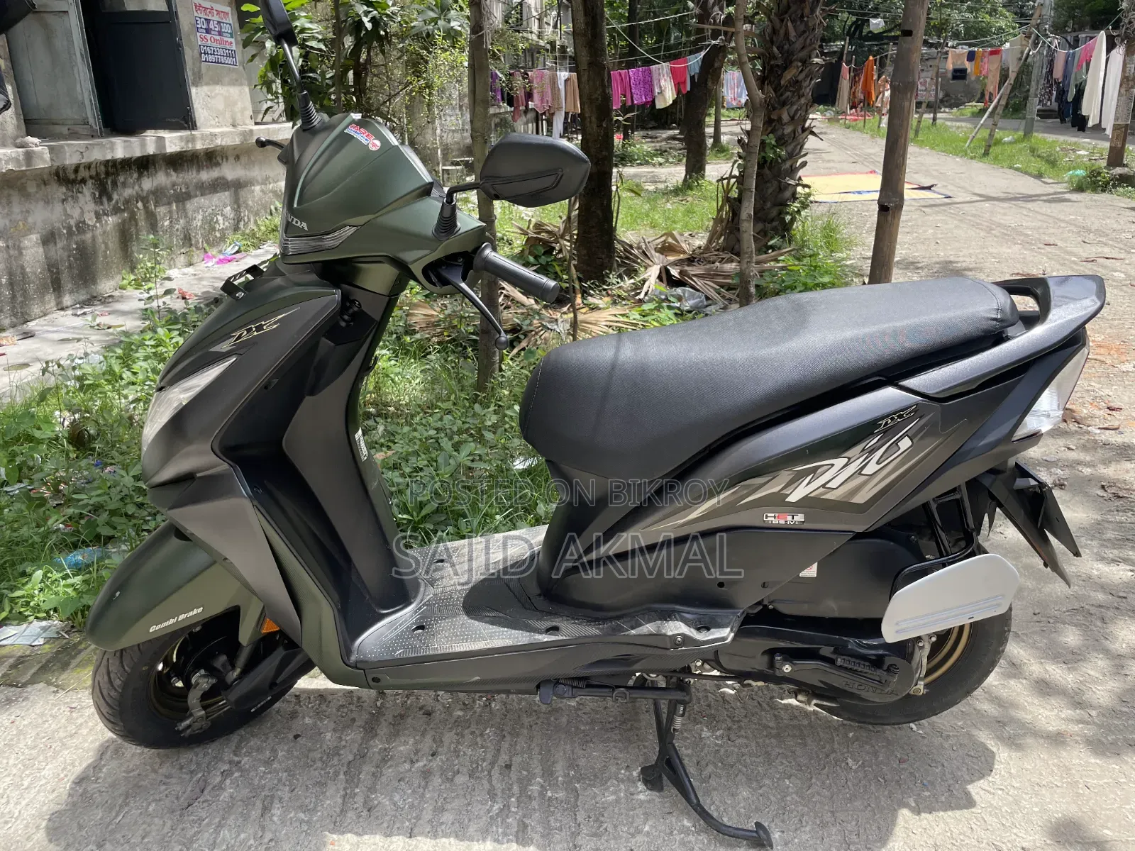Honda Dio 2023 Green