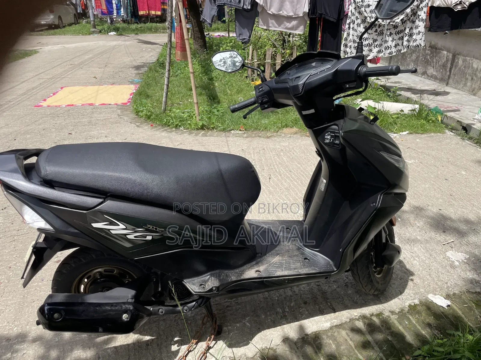 Honda Dio 2023 Green